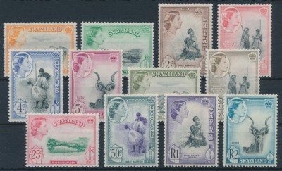 Swaziland 1961 SG 78-89. Серия 12 марок. **