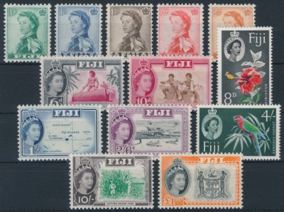 Fiji 1959 SG 298-310. Серия 13 марок. **