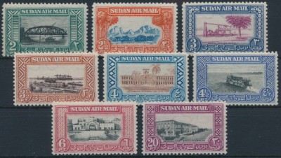 Sudan 1950 SG 115-122. Серия 8 марок. **