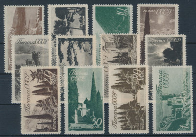 СССР 1938 СК 526-537. Серия 12 марок. **