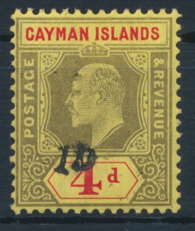 Cayman Islands 1907 SG note after 35. **